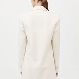 St. Agni - Belt Detail Blazer - Milk