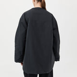 St. Agni - Reversible Pillow Jacket - Black/Cloud