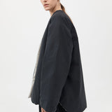 St. Agni - Reversible Pillow Jacket - Black/Cloud