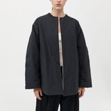 St. Agni - Reversible Pillow Jacket - Black/Cloud
