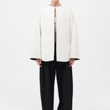 St. Agni - Reversible Pillow Jacket - Black/Cloud