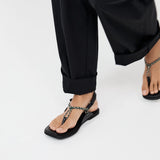 St. Agni - Woven Rope Sandal - Verde