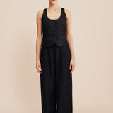 Posse - LEON TROUSER - BLACK