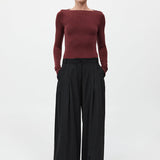 St. Agni - Double Loop Pants - Black