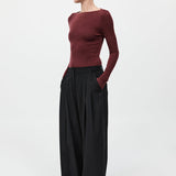St. Agni - Double Loop Pants - Black