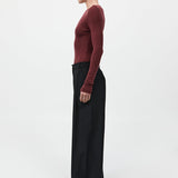 St. Agni - Double Loop Pants - Black