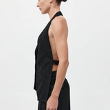 St. Agni - Wool Double Layer Blazer - Black