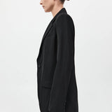 St. Agni - Wool Double Layer Blazer - Black