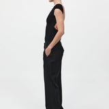 St. Agni - 90s Split Leg Pants - Black