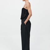 St. Agni - Tailored Pleat Pants - Black