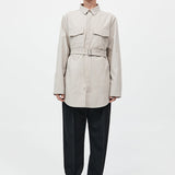 St. Agni - Utility Shirt Jacket - Creme