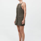 St. Agni - Hybrid Tailored Mini Dress - Kalamata