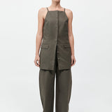 St. Agni - Hybrid Tailored Mini Dress - Kalamata