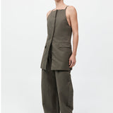 St. Agni - Hybrid Tailored Mini Dress - Kalamata