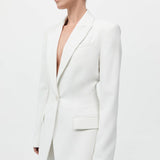 St. Agni - Contour Blazer - White