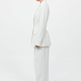 St. Agni - Contour Blazer - White