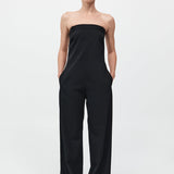 St. Agni - Deconstructed Tailored Jumpsuit - Black
