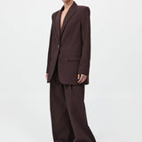 St. Agni - Classic Blazer - Port