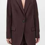 St. Agni - Classic Blazer - Port