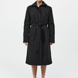 St. Agni - Padded Car Coat - Black