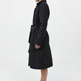St. Agni - Padded Car Coat - Black