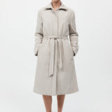 St. Agni - Padded Car Coat - Creme
