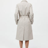 St. Agni - Padded Car Coat - Creme