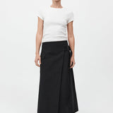 St. Agni - Utility Wrap Skirt - Black