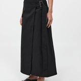 St. Agni - Utility Wrap Skirt - Black