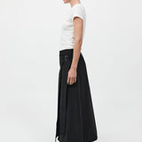 St. Agni - Utility Wrap Skirt - Black