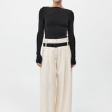 St. Agni - Double Loop Pants - Off White