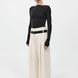 St. Agni - Double Loop Pants - Off White