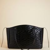 MANU ATELIER - XL du Jour Handwoven Black Soft
