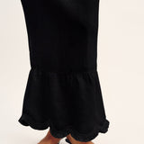 Posse - ESSIE STRAPLESS DRESS - BLACK