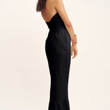 Posse - ESSIE STRAPLESS DRESS - BLACK