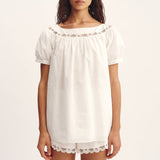 Posse - MARILYN BLOUSE - VINTAGE WHITE