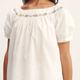 Posse - MARILYN BLOUSE - VINTAGE WHITE