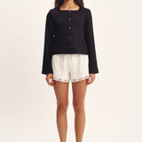 Posse - MARILYN SHORT - VINTAGE WHITE
