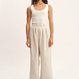 Posse - LOUIS TROUSER - NATURAL