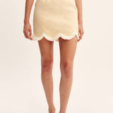 Posse - ESSIE MINI SKIRT - DUSTY CITRON