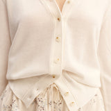 Posse - FINLEY CARDIGAN - CREAM