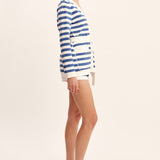 Posse - ARI CARDIGAN - BLUE STRIPE