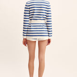 Posse - ARI CARDIGAN - BLUE STRIPE