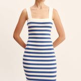 Posse - ARI DRESS - BLUE STRIPE