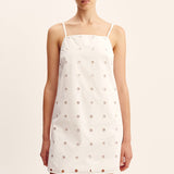 Posse - PEGGY MINI DRESS - VINTAGE WHITE