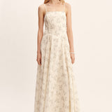 Posse - PALOMA MAXI DRESS - BLUE BLOOMS