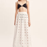 Posse - PEGGY SKIRT - VINTAGE WHITE