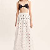 Posse - PEGGY SKIRT - VINTAGE WHITE