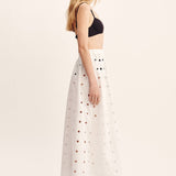 Posse - PEGGY SKIRT - VINTAGE WHITE