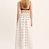 Posse - PEGGY SKIRT - VINTAGE WHITE